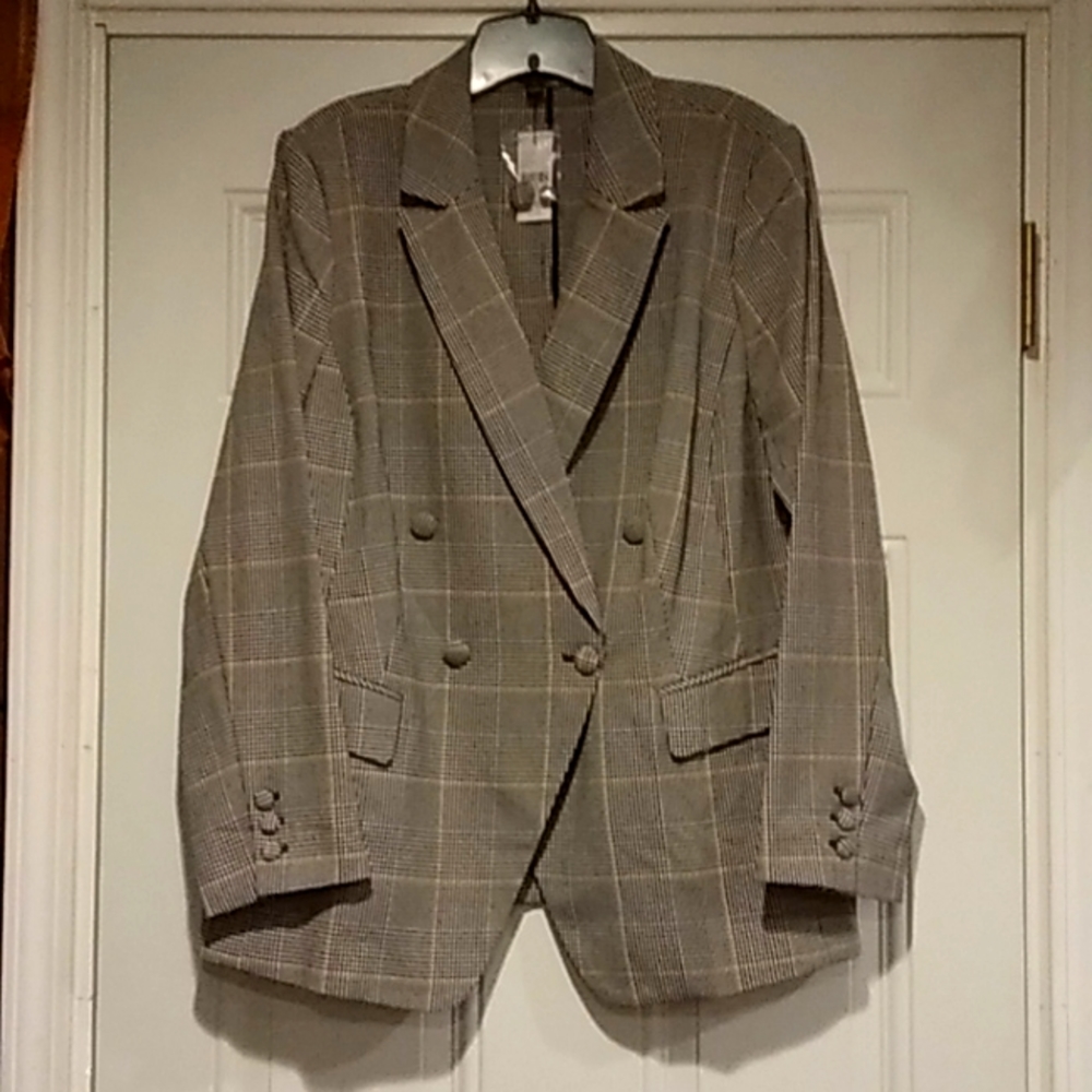 Lane Bryant Herringbone Blazer